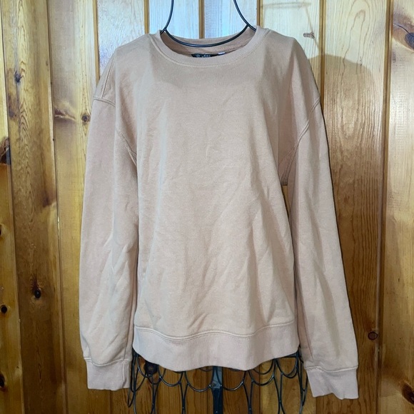 Velvet Heart Tops - Velvet heart brown crew neck pullover causal or formal sweatshirt size small​